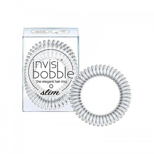 Резинка-браслет для волос invisibobble SLIM Crystal Clear