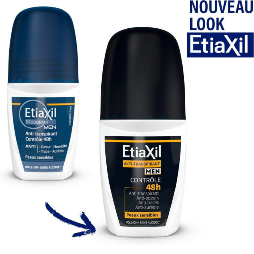 Etiaxil Men Antiperspirant Deodorant Protection 48H 50ml Антиперспірант чоловічий, захист 48 годин, Roll-on &mdash; Фото 1