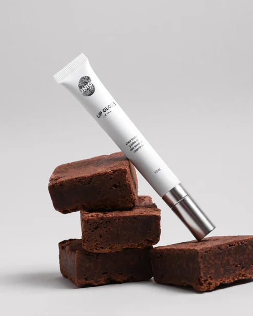 UNICO LIP GLOSS with menthol BROWNIE Блиск для губ з ментолом