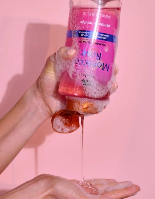 Tree Hut Maroccan Rose Foaming Gel Wash 532ml Гель для душа &mdash; Фото 1