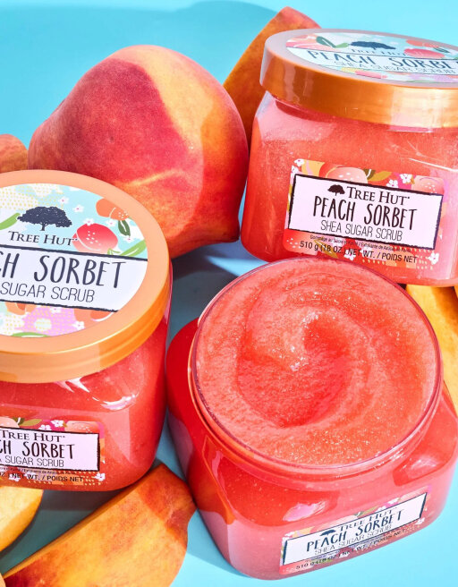 Tree Hut Peach Sorbet Sugar Scrub 510g Скраб для тіла &mdash; Фото 1