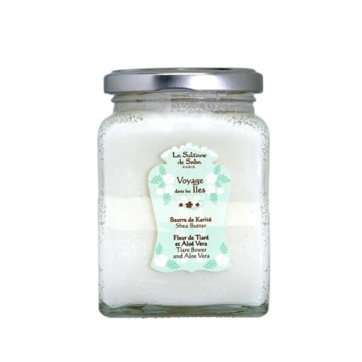La Sultane De Saba Shea Butter Aloe Vera Tiare Flowers 300ml Масло Тіаре та Алое Вера