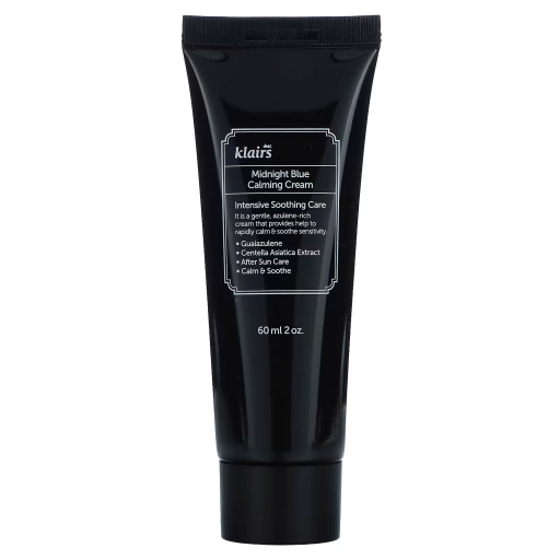 Dear Klairs Midnight Blue Calming Cream 60ml Заспокійливий нічний крем для обличчя