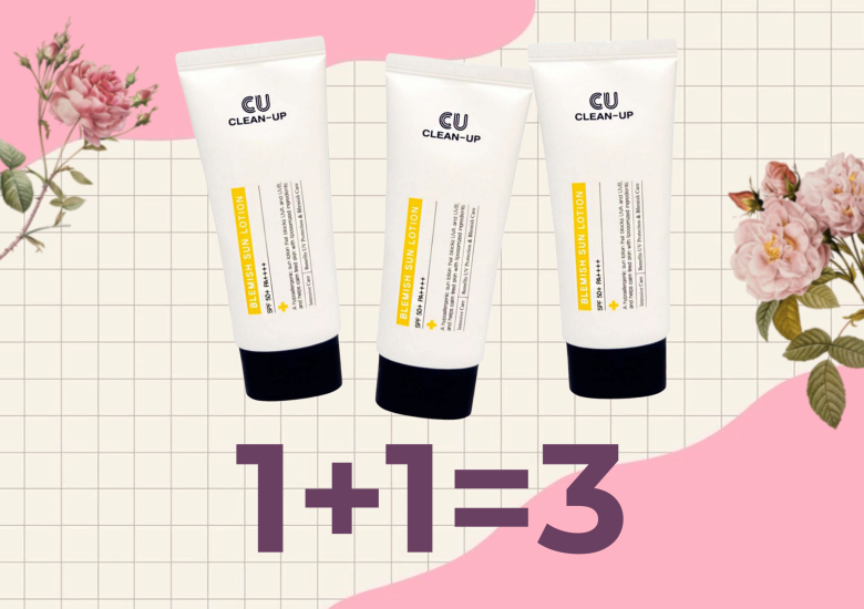 Сонцезахисний крем Cuskin Blemish Sun Lotion в подарунок!